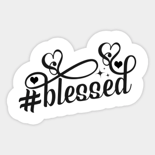 Blessed Inspirational Faith Sticker